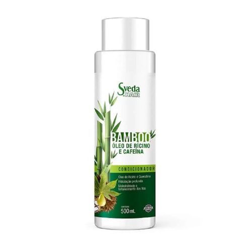 Condicionador Sveda Hair Bamboo, Rícino e Cafeína 500g