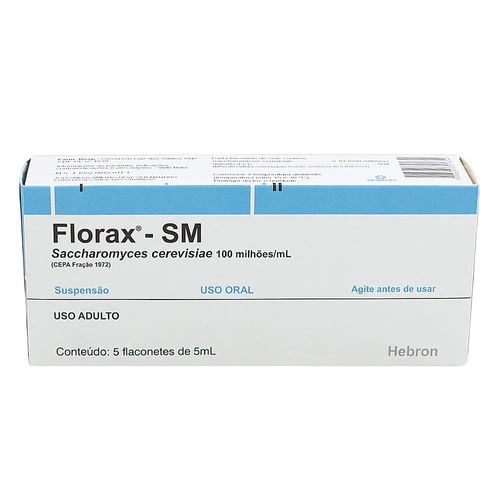 Florax SM Adulto Framboesa 5 FlaconetesX5ml