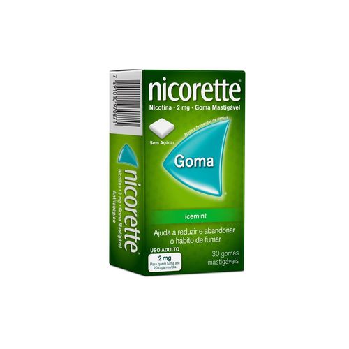 Nicorette 2Mg  Mint 30Gomas