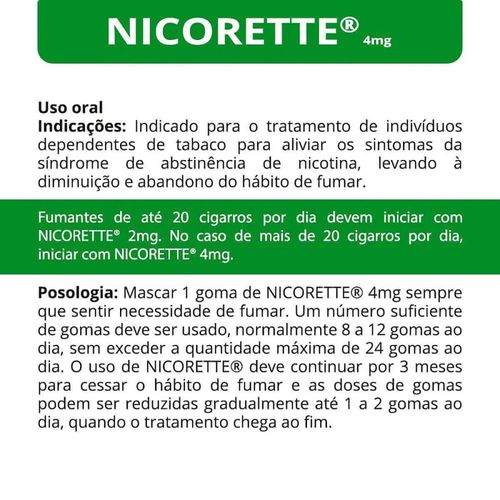 Nicorette Icemint Goma Mastigável 4mg 30 Unidades
