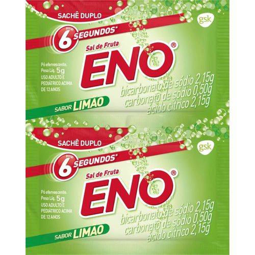Sal De Fruta Eno Limao 2 Envelopes