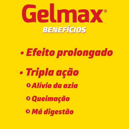 Gelmax Mastigáveis Papaia Cassis 24 Comprimidos