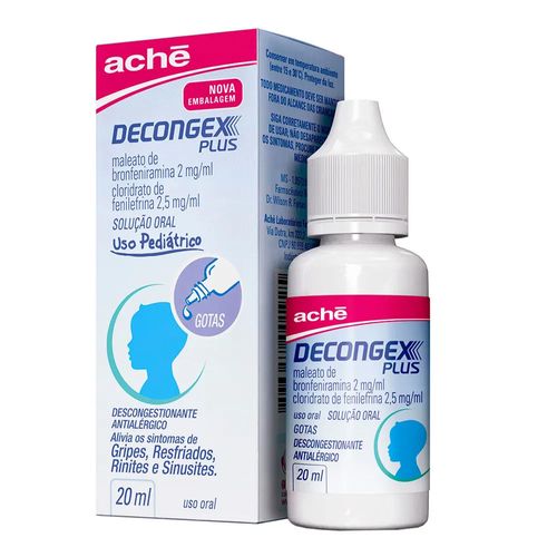 Decongex Plus 2 + 2,5mg Gotas 20ml