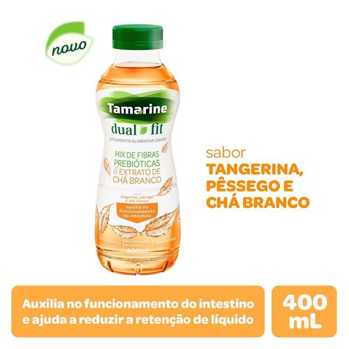Tamarine Dual 400ml Tangerina+Pêssego+Chá Branco