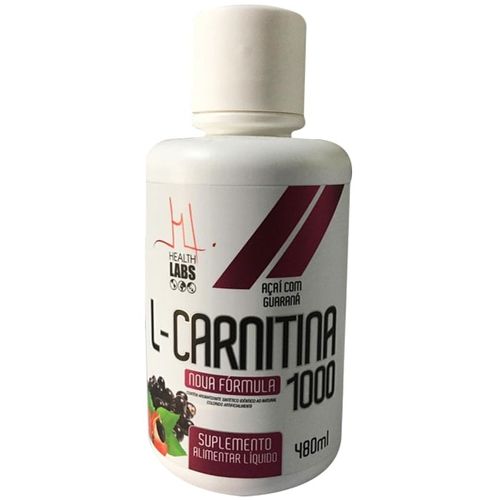 L-Carnitina 1000 Health Açaí com Guaraná 480ml