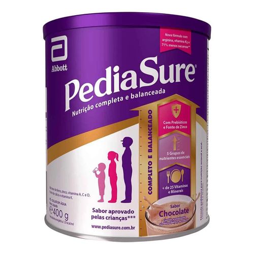 Pediasure Abbott Sabor Chocolate 400g
