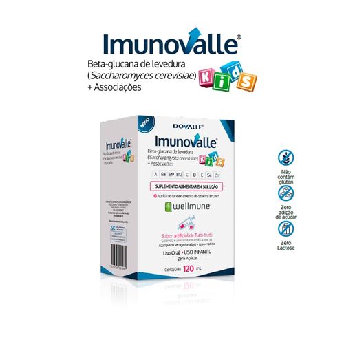 Imunovalle Kids Gotas 120ml