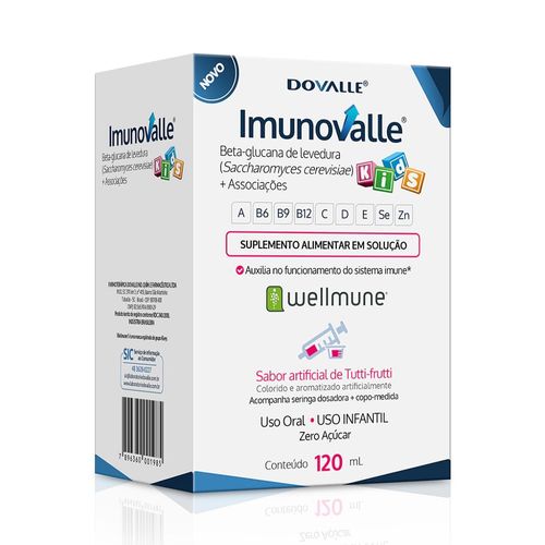 Imunovalle Kids Gotas 120ml
