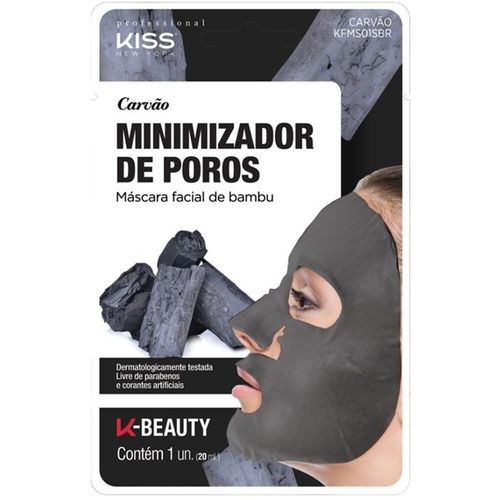 Máscara Facial Kiss New York Carvão Minimizador de Poros