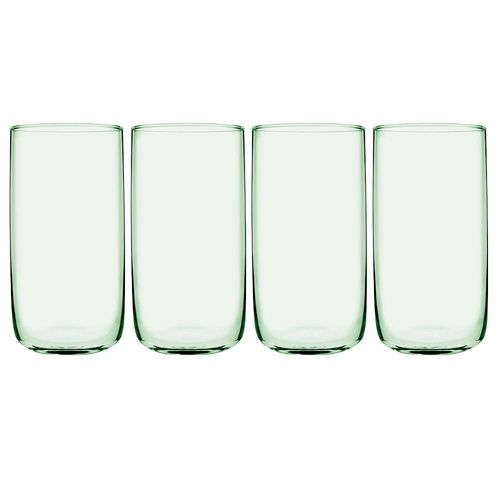 Conjunto de Copos Alto Pasabahce Iconic em Vidro 365ml - 4 Peças