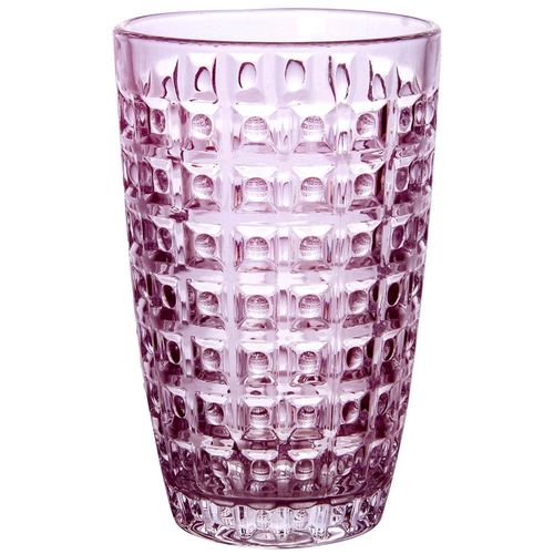 Conjunto de Copos L`Hermitage Chevalier em Vidro Roxo 355ml - 6 Peças