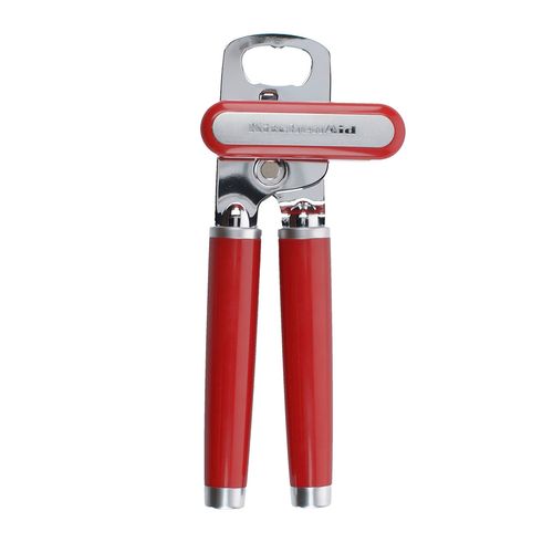 Abridor Latas e Garrafas Prático Multiuso KitchenAid Cor:Empire Red