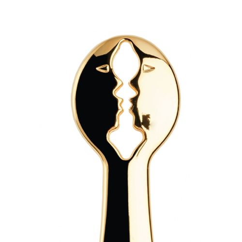 Abridor de Garrafa Dourado Banhado a Ouro 24kt  Kiss Bugatti