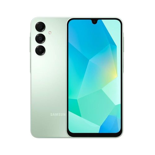 Smartphone Samsung Galaxy A16 Verde Claro, 256GB, 4GB RAM, Câmera de até 50MP, Tela 6.7", NFC, IP54, Bateria 5000 mAh e Processador Helio G99