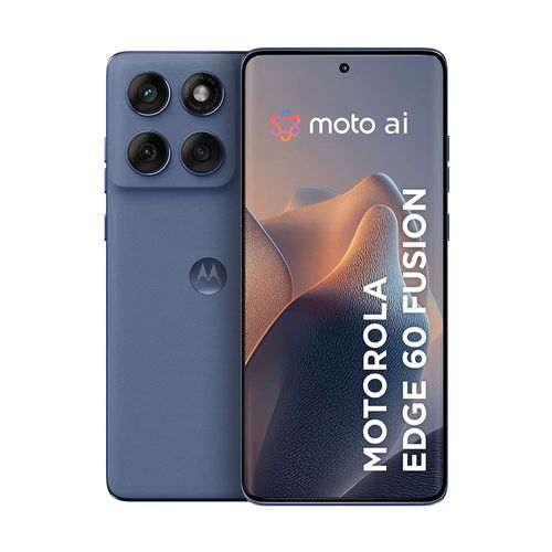 Smartphone Motorola Edge 60 Fusion 5G Cinza 256GB, 8GB RAM, Tela 6,7", Câmera Sony LYTIA 700C 50MP, Gorilla Glass 7i, Dimensity 7300, IP69 e IP68