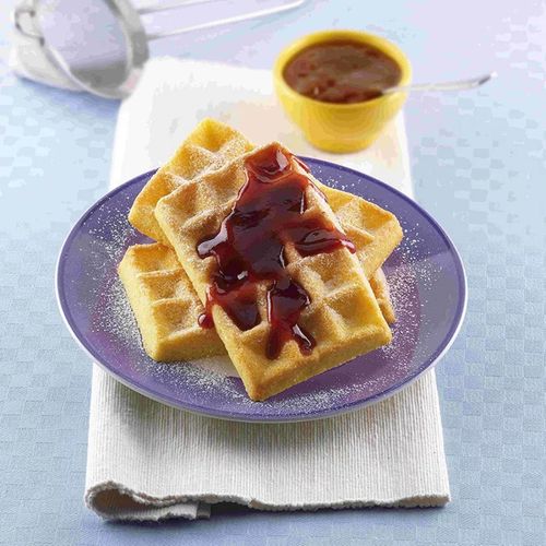 Forma Silicone Waffle Retangular Molde Gourmet Silikomart