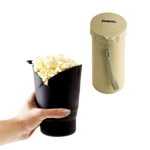 Kit Copo Ecológico 250ml e Pipoqueira em Silicone Prana