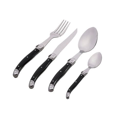 Conjunto 4 Talheres de Jantar Cozinha  Estilo Luxo Francês