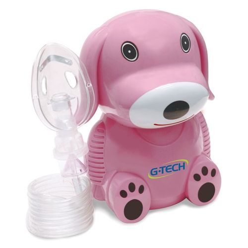 Inalador Nebulizador G-Tech NebDog Bivolt - Rosa