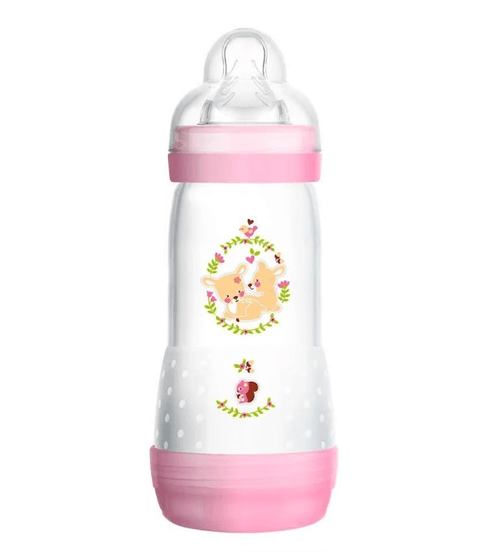 Mamadeira Mam Easy Star Girls com 320ml (Diversas Estampas)