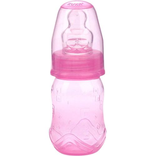 Mamadeira Kuka Aquarela Ortodôntica Rosa Tamanho 1 70Ml