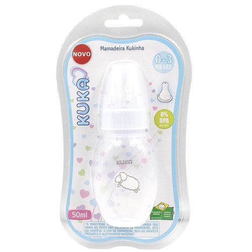 Mamadeira Kuka Kukinha Branco 50ml