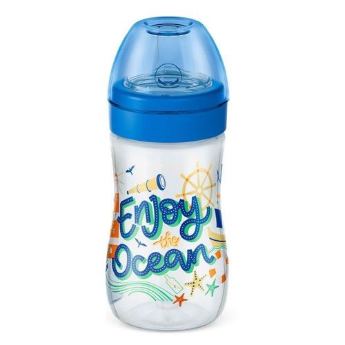 Mamadeira Lillo Super Evolution Divertida Azul 300ml