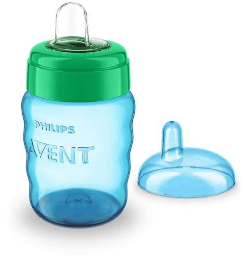 Copo Philips Avent Bico Silicone Azul 260ml
