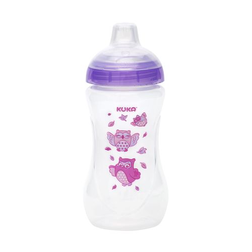 Copo Kuka Treinamento Decorado Menina 330ml