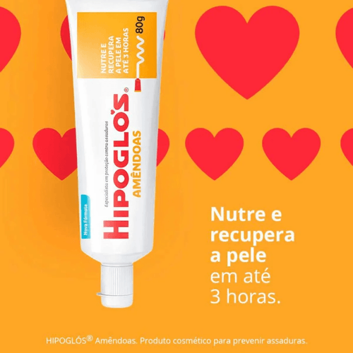 Hipoglós Creme Amêndoas 80g