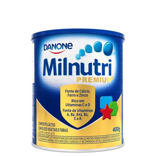 Composto Lácteo Danone Milnutri Premium com 400g