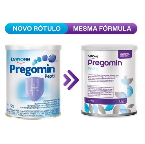 Pregomin Pepti Fórmula Infantil Lata com 400G
