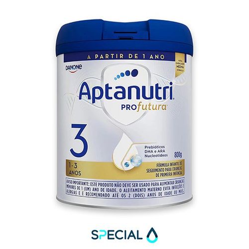 Fórmula Infantil Aptanutri Profutura 3 Danone 12 a 36 meses