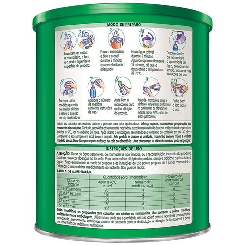 Nestogeno 1 Lata Com 800G