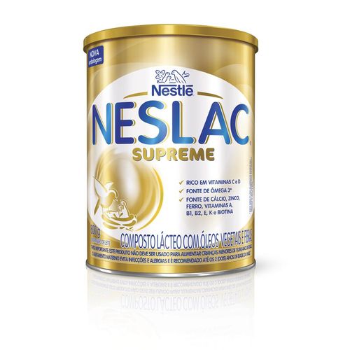 Neslac Supreme composto Lácteo Infantil Nestlé Lata 800g