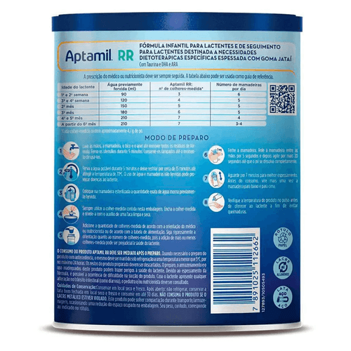 Aptamil RR Fórmula Infantil Lata 800G