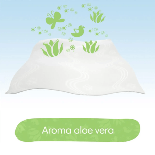 Lenço Umedecido Pampers Aroma de Aloe Vera 48 unidades 4 Pacotes