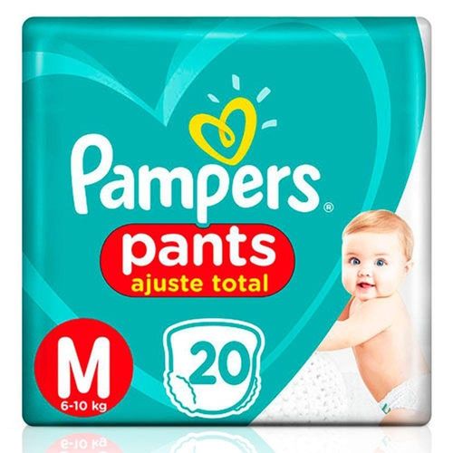 Fralda Pampers Pants M com 20 Unidades
