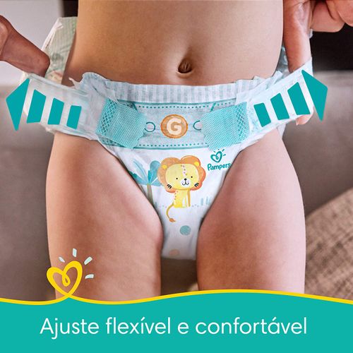 Fralda Pampers Confortsec Mega P 50 unidades