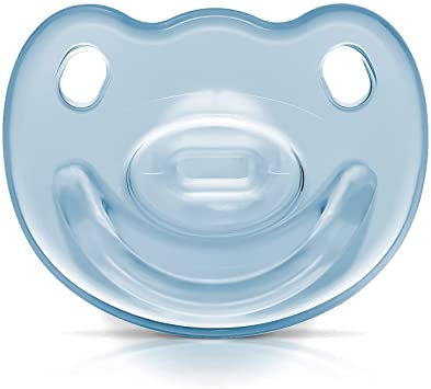 Chupeta Fiona Soft 100% Silicone Anatômico Azul Tamanho 2