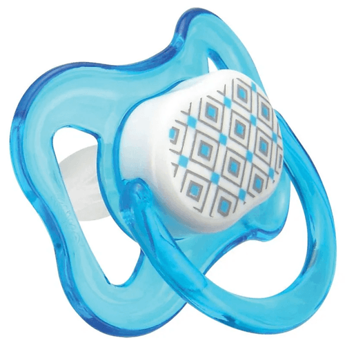Chupeta Color Decorada Kuka N2 Bico Universal Azul