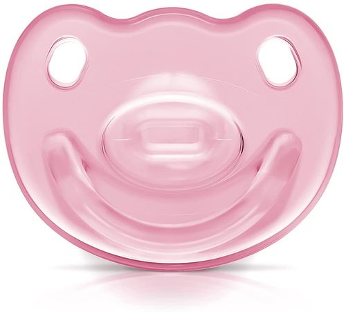 Chupeta Fiona Soft 100% Silicone Anatômico Rosa Tamanho 2