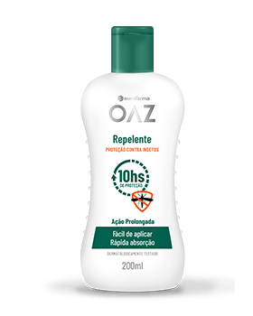 Repelente Adulto 10H de proteção Oaz 200ml