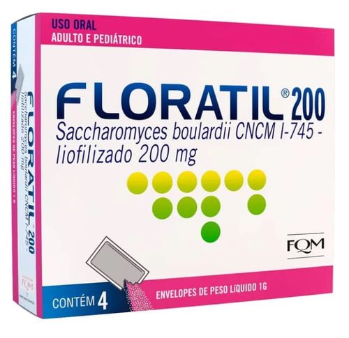 Floratil Pediátrico Com 4 Envelopes FQM