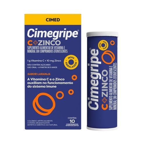 Cimegripe Muc Com 10 Comprimidos Efervescentes