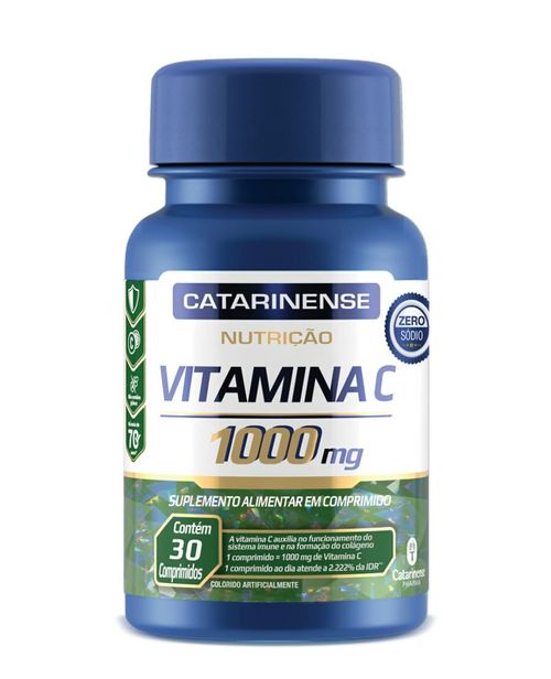 VITAMINA C 1000MG COM 30 COMPRIMIDOS
