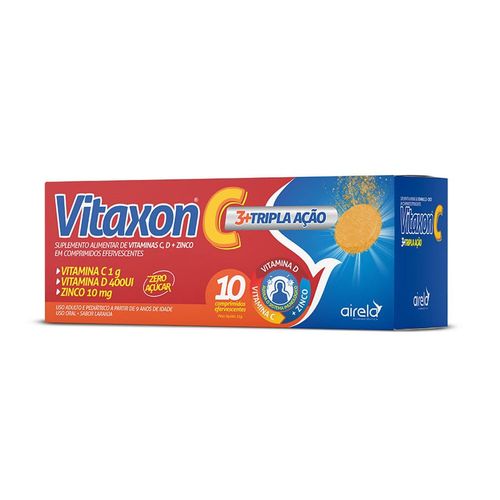Vitaxon C Tripla Ação com 10 Comprimidos