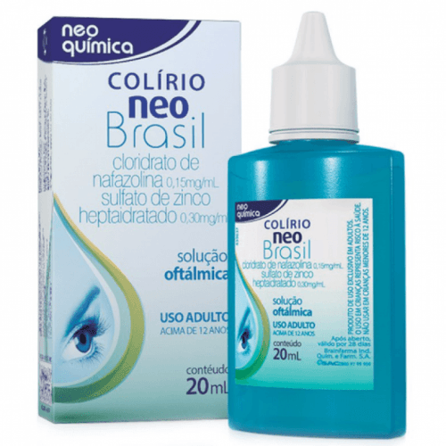 Neo Brasil Solução Oftálmica Colírio 0,15mg/0,30mg/mL 20mL