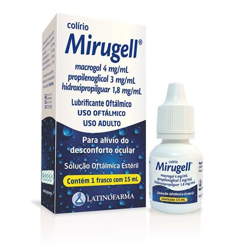Mirugell Colirio com 15ml
