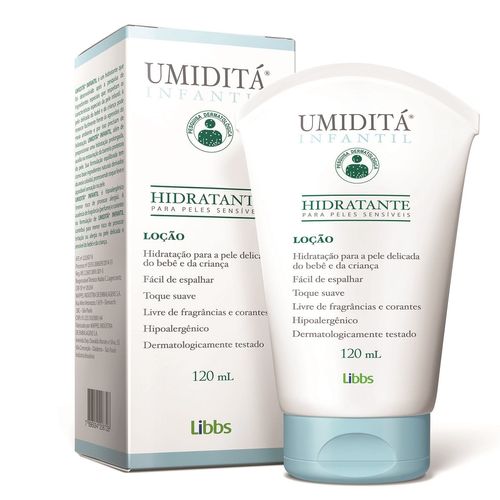 Umiditá Infantil Loção Hidratante  Corpo Peles Sensíveis 120Ml